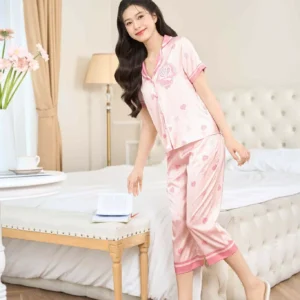 Pijama lua satin tim Cardina