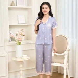 Pijama lua satin tim Cardina