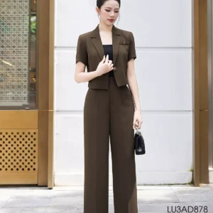 áo vest luperi tay ngắn phụ kiện lá