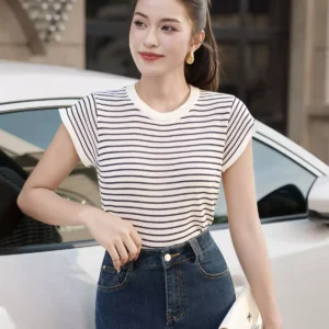 Chân váy jeans dáng A dài trẻ trung