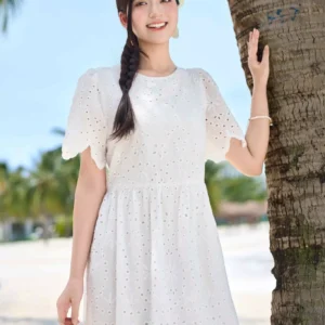 Đầm Maxi Đi Biển Thô Boi Dáng Suông Cardina