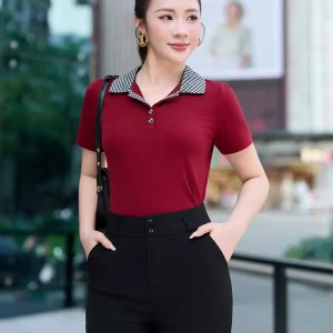 Quần ống loe LUPERI cạp cao thanh lịch