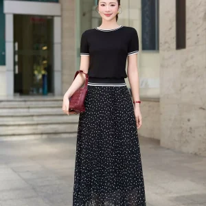 Áo phông LUPERI cổ tròn bo viền trẻ trung năng động