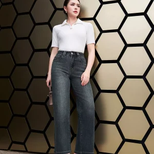 Áo Polo LUPERI LU5PL15 cổ trụ đính phụ kiện khỏe khoắn trẻ trung Cotton Flannel