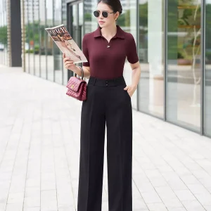 Áo Polo LUPERI LU5PL15 cổ trụ đính phụ kiện khỏe khoắn trẻ trung Cotton Flannel