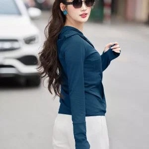 Áo chống nắng Luperi dáng ngắn thoáng mát chống UV