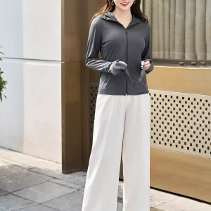 Áo chống nắng Luperi dáng ngắn thoáng mát chống UV