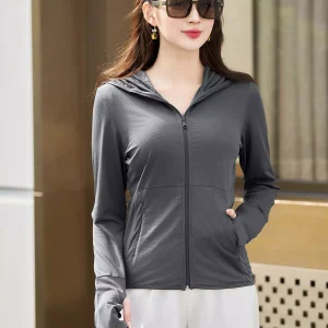 Áo chống nắng Luperi dáng ngắn thoáng mát chống UV