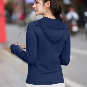 Áo chống nắng Luperi dáng ngắn thoáng mát chống UV