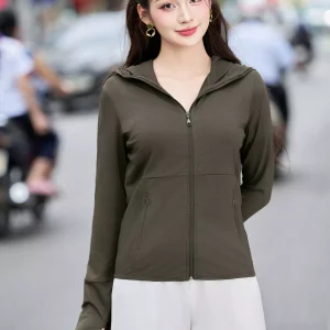 Áo chống nắng Luperi dáng ngắn thoáng mát chống UV