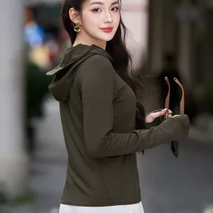 Áo chống nắng Luperi dáng ngắn thoáng mát chống UV